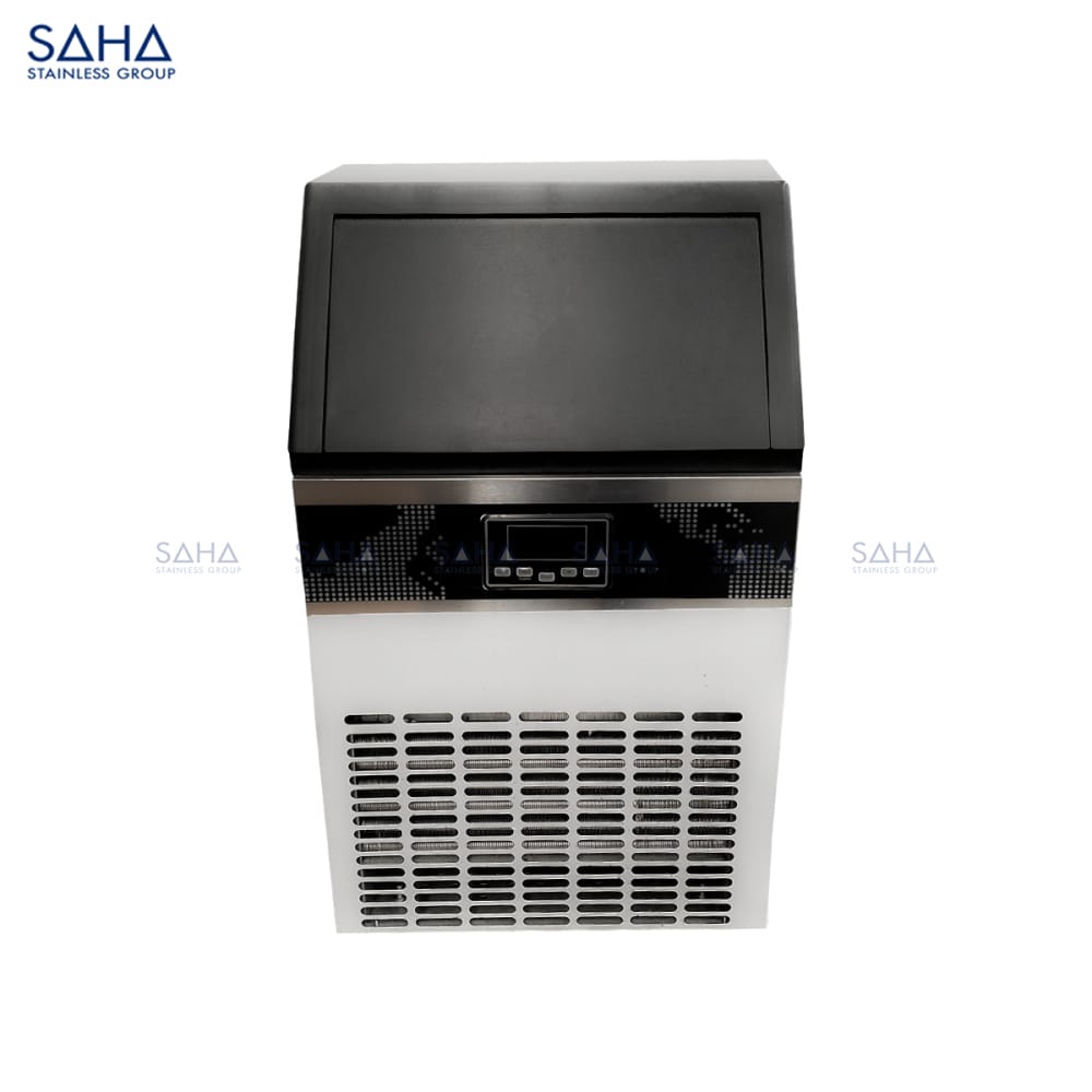 SHIMS2UC80 SAHA - Undercounter Cube Ice Machine 80 kg - SHIMS2UC80